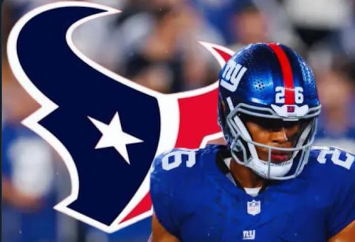 Saquon Barkley and the Texans